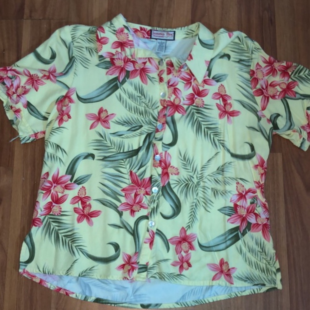 Vintage Hawaiian Blouse